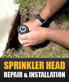 our pros can handle any sprinkler head installation and repair